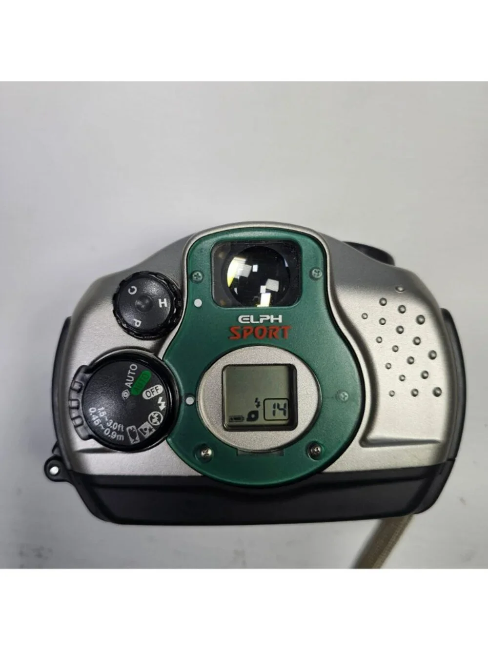 Canon Elph Sport Waterproof Point & Shoot 35mm Film Camera With Original Case